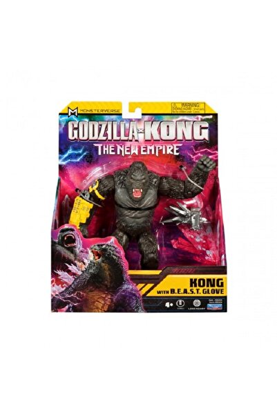 OEM Figurina cu articulatii Kong 15 cm cu manusa seria Godzilla x Kong, T...