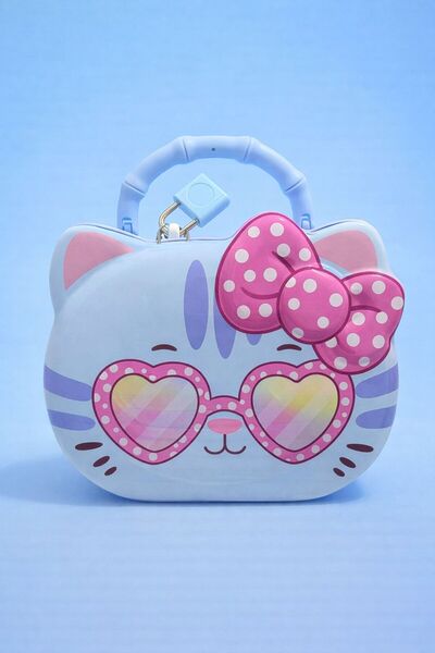 EMKSHOP Cute Locked and Handle Piggy Bank