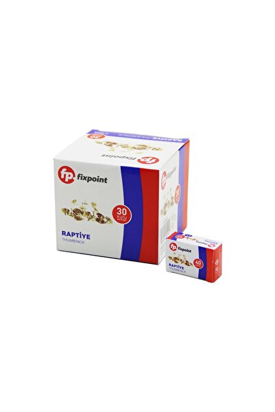 Fırsatkolik 1200 قطعة من دبابيس التثبيت المعدنية = 40 قطعة × 30 (5067)