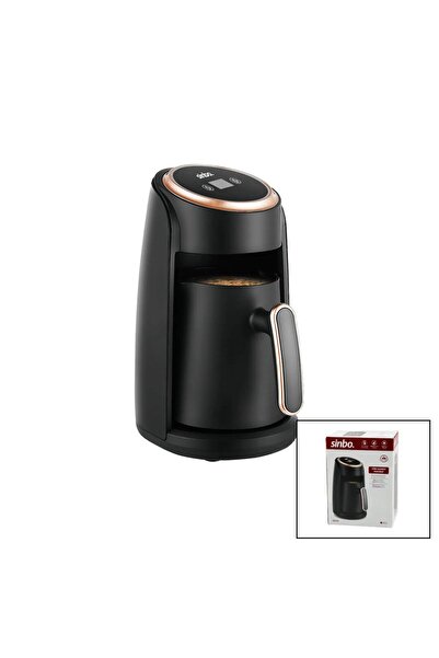 Fırsatkolik Electric Turkish Coffee Machine 4 Cup Sound Warning - Anti-Overfl...