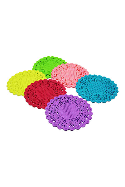 Fırsatkolik 2 Pieces Silicone Trivet (5067)