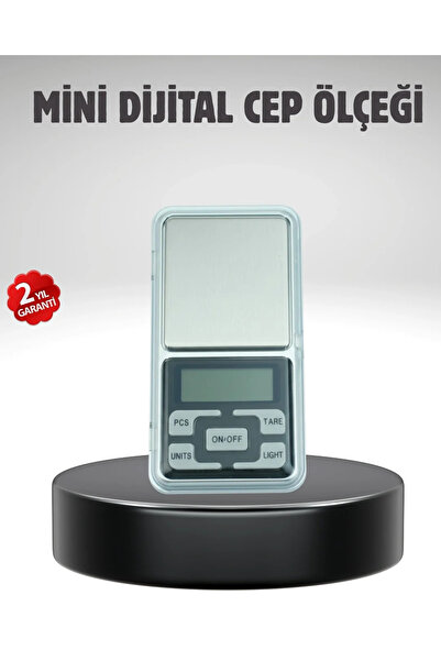 Fırsatkolik Hassas Tartım İçin Dijital Cep Terazisi Sayma Modlu