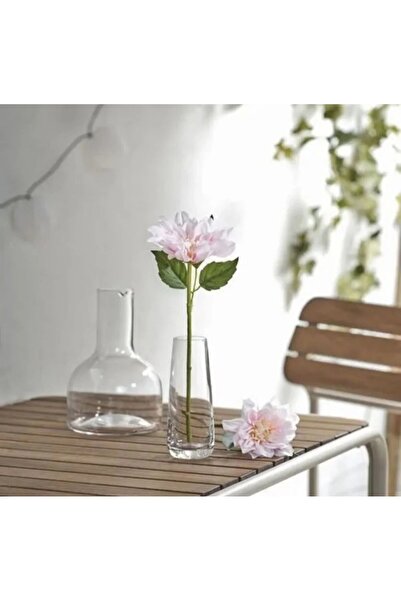 IKEA SMYCKA yapay çiçek, pembe, 30 cm, Yıldız çiçeği, iç/dış mekan, yapay bit...