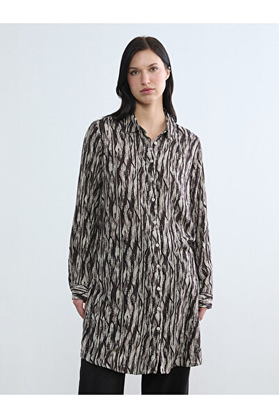 LC Waikiki Peak New Season Patterned Women's Shirt Tunic