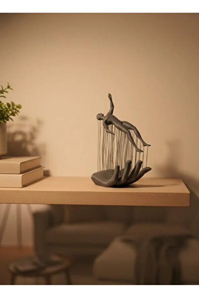 Fırsatkolik Hand Human Figure Grey Modern Artistic Design Special Trinket for...