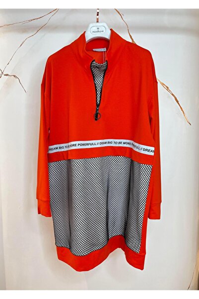 Mymood SWEATSHIRT CU GULER ÎNALT ȘI PLASĂ