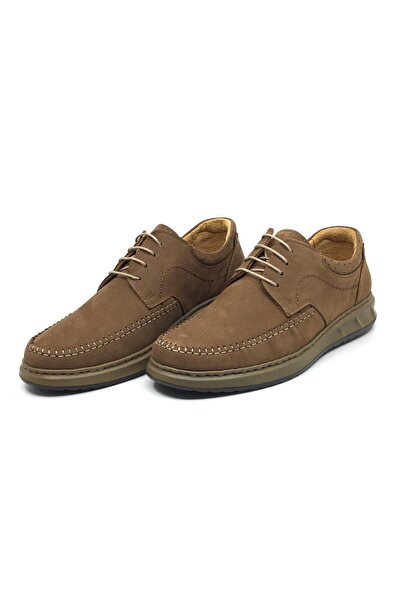 Taşpınar Ayakkabı 100% Genuine Leather Orthopedic Men's Summer Comfortable Da...