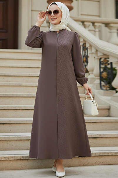 N.S NEVA STYLE Abaya cu model din nurcă, stil Tesettür 85103V