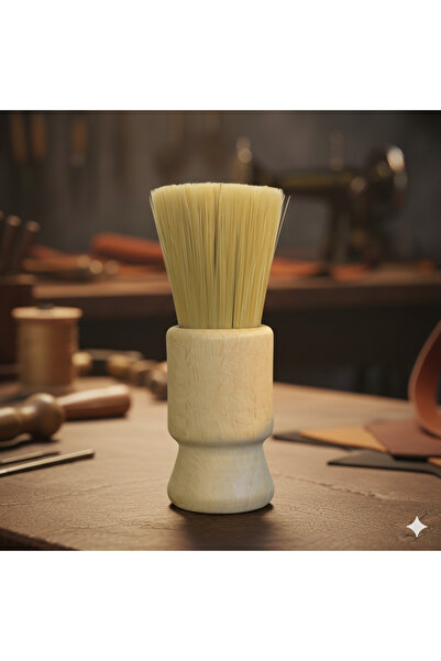 PureDeriGuard ™ Profesyonel Wax & Cila Uygulama Fırçası - Kıl Deri Ve Ahşap P...