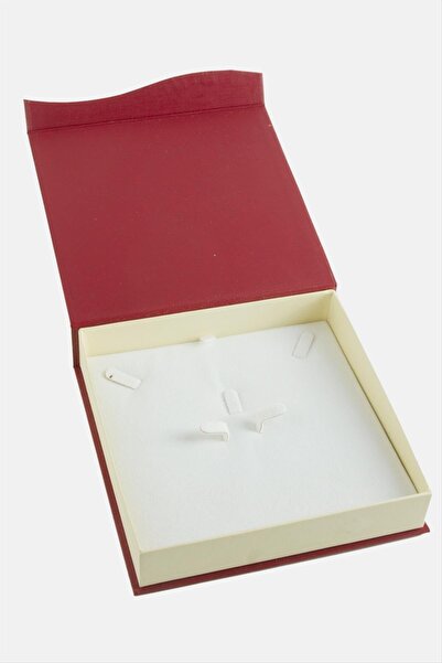 ZERO LAND Drnds Large Luxury Set (05516) Necklace Box-Burgundy