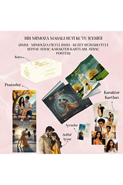 Marvel مجموعة حكايات الميموزا (مجموعة من كتابين)