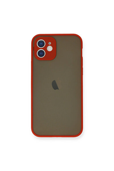 eco port Iphone 12 mini case montreal silicone cover - red