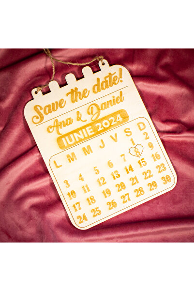 Creators of Crafts Save the date card - Calendar 21x17cm