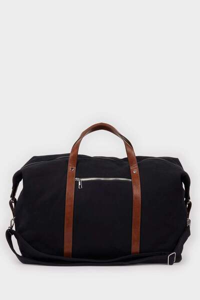 DeFacto Men's Canvas Sports and Travel Bag E8337Axns