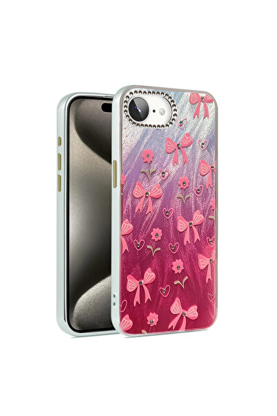eco port iPhone 16E Case Blade Mirror Pattern Cover - Pattern 3