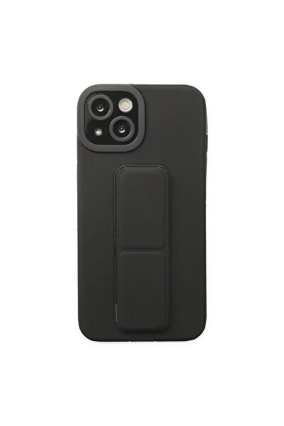 eco port حافظة آيفون 14 بلس ميجا ستاند سيليكون - أسود