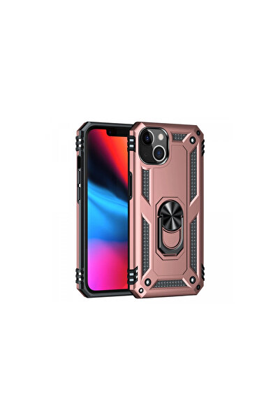 eco port غطاء سيليكون لـ iPhone 14 Plus مع حلقة صوفيا - وردي