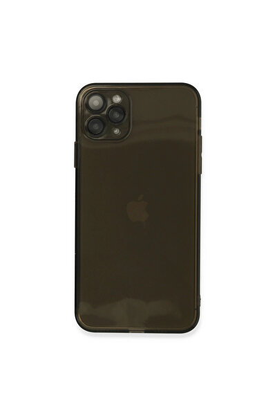 eco port Iphone 11 pro case fly lens silicone - black
