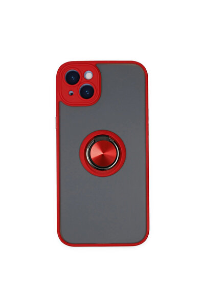eco port Iphone 14 case montreal ring silicone cover - red