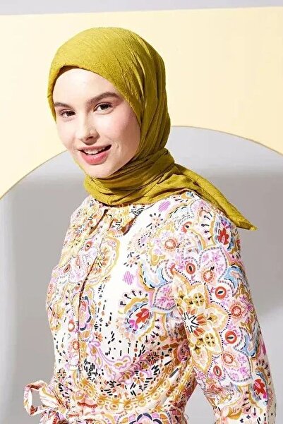 Madame Polo Mp Bambu Kraş Eşarp - Olive – Self-Pressing, No Ironing Required ...