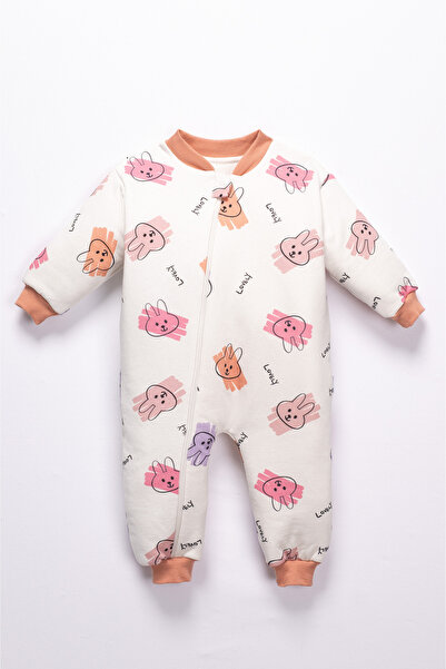 Caramio Çocuk Uyku Tulumu Uzun Kollu %100 Pamuklu Baskılı