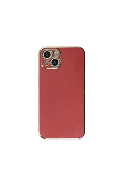 eco port iPhone 15 Case Volet Silicone - Red