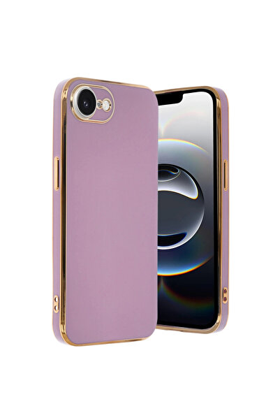 eco port iPhone 16E Case Volet Silicone - Purple
