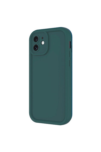 eco port iPhone 11 Case Viera Silicone - Dark Green