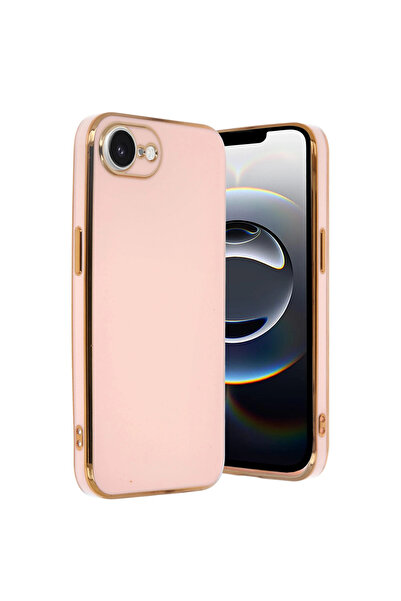 eco port iPhone 16E Case Volet Silicone - Pink