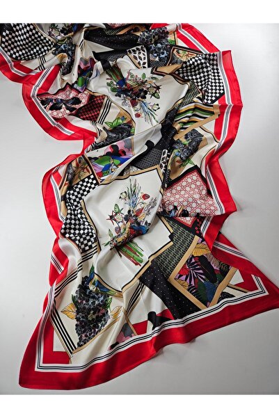 Shiva Scarfs Batik Tema Vual Silk Shawl Accessory Foulard Silk Scarfs Shawl H...