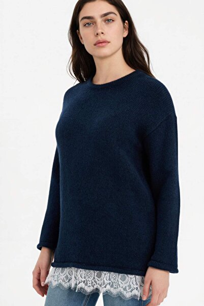 DeFacto Regular Fit Crew Neck Sweater H2165Ax26Sp