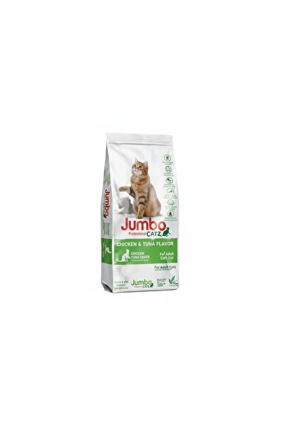 Jumbo Cat Food with Chicken and Tuna for Optimal Health