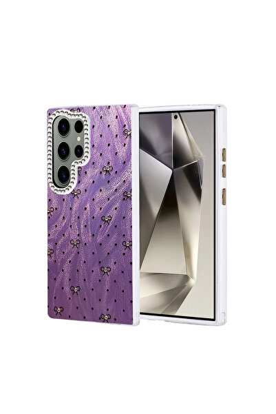 eco port غطاء حماية لهاتف سامسونج جالاكسي S23 الترا بنمط مرآة - نمط 2