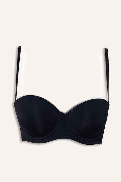 DeFacto حمالة صدر بدون حمالات مبطنة جزئيًا ومغطاة بالكامل F9388AX26SP