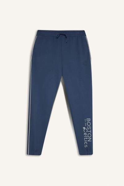 DeFacto Nba Boston Celtics Standard Fit Scuba Diver Fabric Jogger F6980Ax26Sp