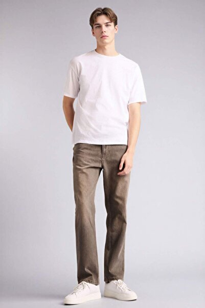 DeFacto بنطلون جينز بقصة مستقيمة وملمس ناعم G9084AX26SP