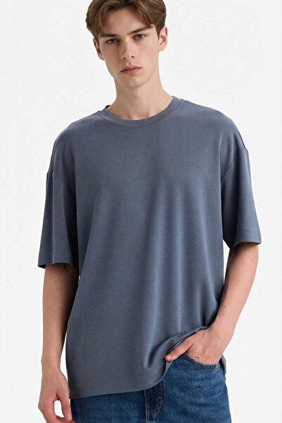 DeFacto Premium Boxy Fit T-Shirt F9561Ax26Sp