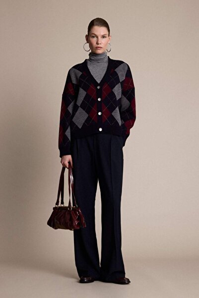 DeFacto Wide Leg Double Pocket High Waist Straight Leg Trousers G6702Ax25Au