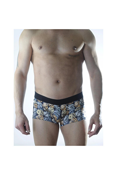 Narnuga Mi̇raxx Men's Dice Patterned Boxer