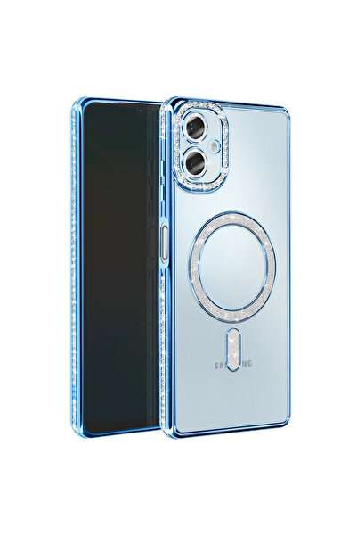 eco port حافظة سامسونج جالاكسي A06 جوك سيملي ماجنيتيك سيف - أزرق