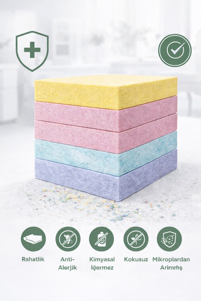 OVİSCO %100 Visco Sünger – Yatak, Minder ve Oturma Pedi İçin Uygun 4+-1