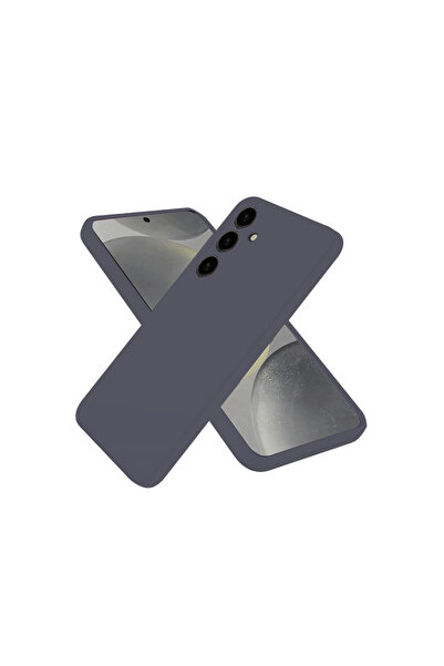 eco port حافظة سامسونج جالاكسي A26 من السيليكون الأول - رمادي