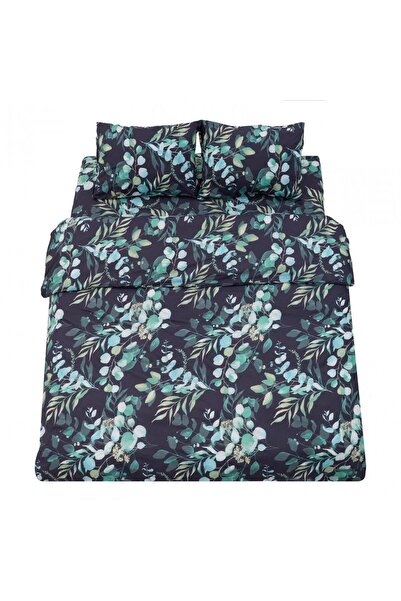 vanora King size cotton bedding set, 92 gsm, jade