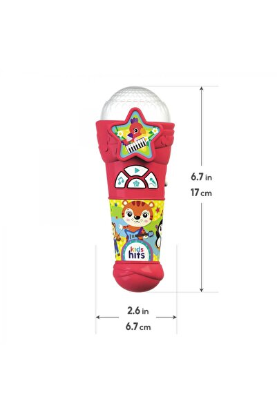 Kids Hits Microfon cu lumini si sunete