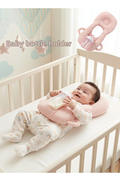 Generic Adjustable Baby Bottle Holder Pillow - Newborn Anti-Spit-Up Feeding S...
