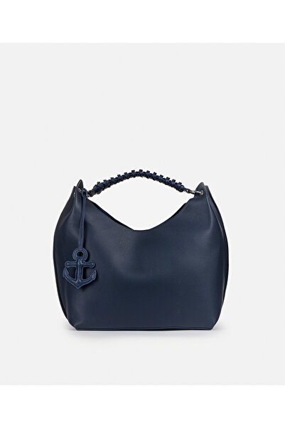 İpekyol Örgü saplı deri görünümlü çanta