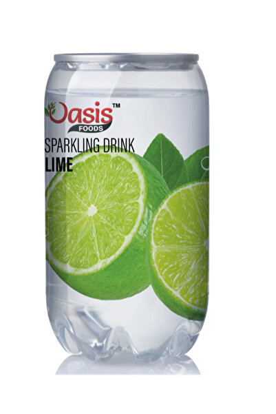 Oasis عبوة من 24 زجاجة من عصير الليمون الفوار، 350 مل