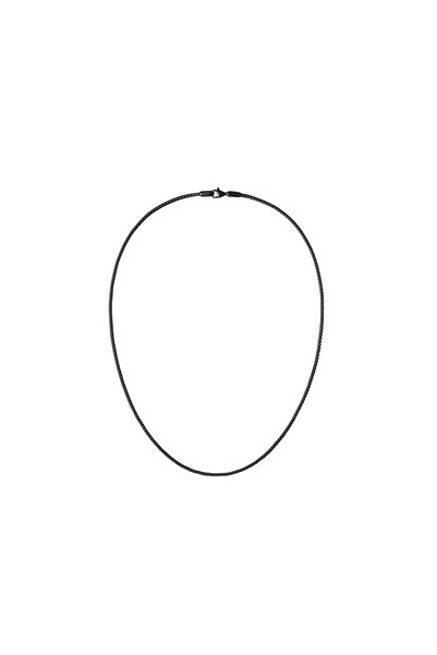 Daniel Wellington Tide Mesh Necklace Black 1.8