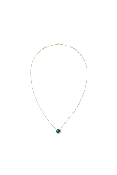 Daniel Wellington Audrey Necklace Malachite Rose Gold