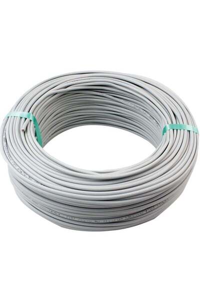 Epilons سلك هاتف 5 سلك 2 خط 2 زوج 100 متر